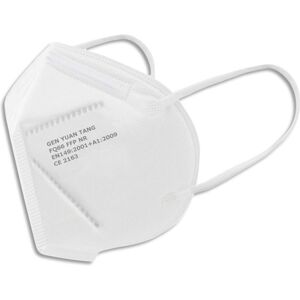 Boîte 20 masques de protection à bec 5plis. Niveau de filtration sup à 95%.Norme EN 149:2001+A1:2009 - Lot de 2