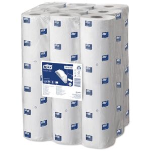 Tork Colis de 9 Draps d'examen 165 feuillets 2 plis Blanc - Format : L33 x l50 cm, Longueur 54,45 mètres - Publicité