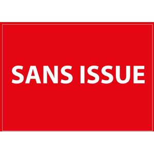 Panneau D'information - Sans Issue - 300 x 420 - PVC