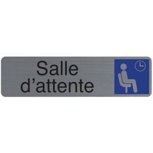 Exacompta Plaque de signalisation 'Salle d'attente' - Lot de 4