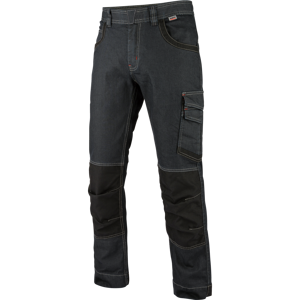 Jeans de travail Cordura Sagittarius Würth MODYF Denim Noir Noir 56