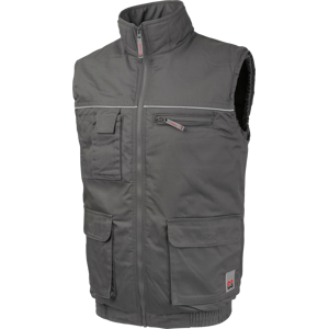 Gilet de travail matelasse Classic Würth MODYF gris Gris clair 3XL