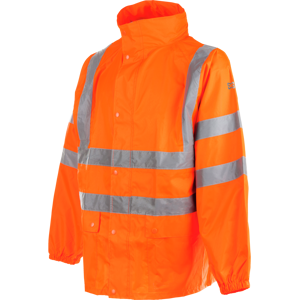 Veste de pluie haute visibilite EN 20471 3.2 et EN 343 3.1 Würth MODYF orange Orange