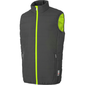 Gilet de travail Matelasse Moon Würth MODYF Anthracite/Lime Gris fonce 4XL