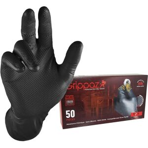 1Tek Tools Gants atelier Grip jetable en nitrile- 10