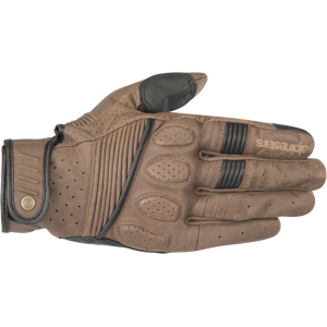 Alpinestars Gants Alpinestars Crazy Eight Noir-Marron -