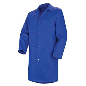 Cepovett - Blouse de travail à boutons 100% coton spécial industrie ESSENTIELS Bleu Taille XL - Publicité