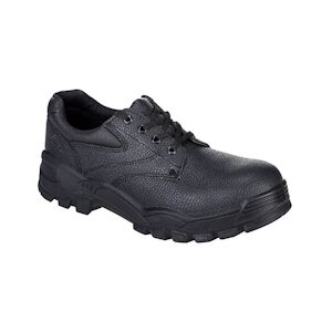 Portwest - Chaussures de sécurité basses en croute de cuir DERBY Steelite S1P Noir Taille 4141