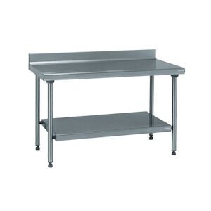 Tournus Equipement Table inox adossée 160x70 cm
