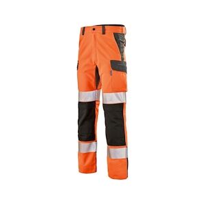 Cepovett - Pantalon de travail Fluo ADVANCED Orange / Gris Taille 3636