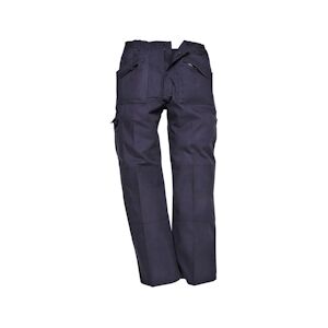 Portwest - Pantalon de travail traité déperlant ACTION Bleu Marine Taille LL