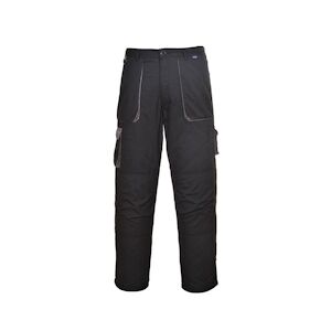 Portwest - Pantalon de travail contrasté et matelassé TEXO Noir Taille 2XLXXL