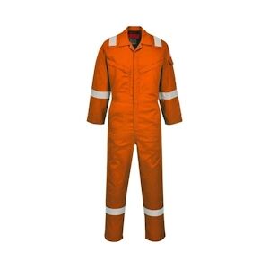 Portwest - Combinaison de travail résistante à la flamme ARAFLAME SILVER Orange Taille 5050