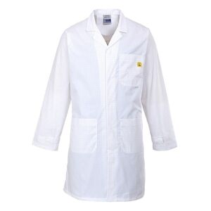 Portwest - Blouse de travail antistatique ESD Blanc Taille 2XL - Publicité