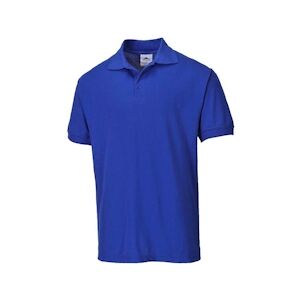 Portwest - Polo de travail manches courtes NAPLES Bleu Roi Taille LL