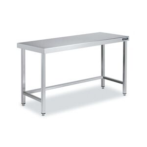 Distform table Inox Centrale 1400x600 avec Renforts