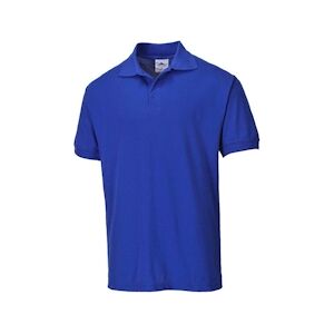 Portwest - Polo de travail manches courtes NAPLES Bleu Roi Taille SS