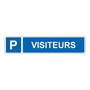 Panneau de signalisation pour parking · Emplacement réservé aux visiteurs DECOHO - Publicité