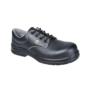 Portwest - Chaussures de sécurité basses à lacets en composite S2 ESD Noir Taille 4545