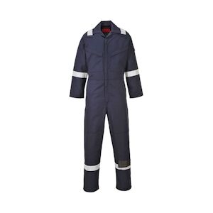 Portwest - Combinaison de travail très légère iginifugée ARAFLAME GOLD Bleu Marine Taille 3636