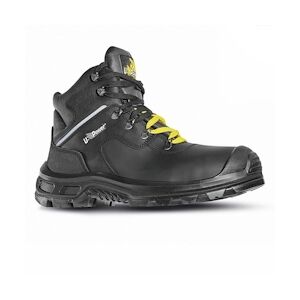 U-Power - Chaussures de sécurité hautes ultra résistantes THANOS - Environnements exigeants - S3 SRC CI ESD Noir / Jaune Taille 4343