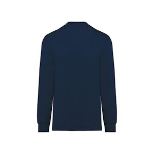 WK Designed To Work WK - Tee-shirt écoresponsable manches longues mixte Bleu Marine Taille MM