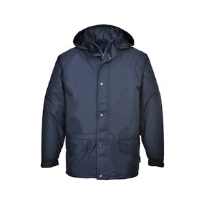 Portwest - Parka de travail respirante doublée polaire ARBROATH Bleu Marine Taille 4XLXXXXL