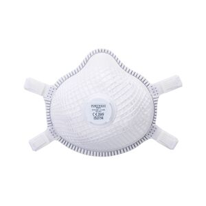 Portwest - Masques jetables respiratoires FFP3 à valve Dolomite (Pack de 5) Blanc Taille Uniqueone size