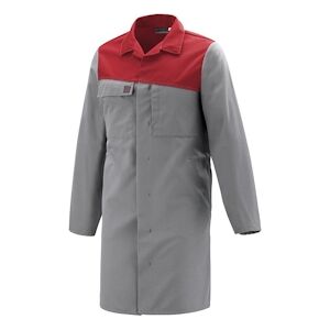 Lafont - Blouse de travail COVER Gris / Rouge Taille 2XL - Publicité