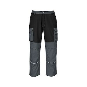 Portwest - Pantalon de travail GRANITE Gris Foncé / Noir Taille SS
