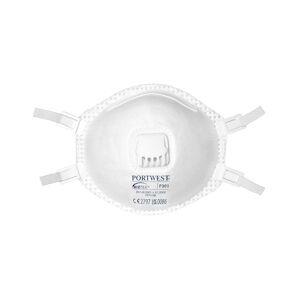 Portwest - Masques jetables avec valve FFP3 (Pack de 10) Blanc Taille Uniqueone size