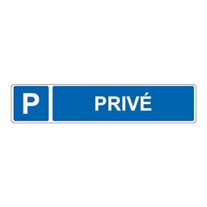 Panneau de signalisation pour parking · Parking Privé DECOHO - Publicité
