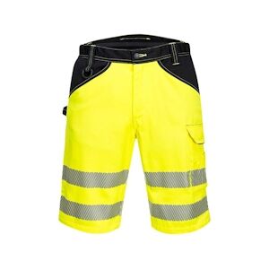 Portwest - Bermuda de travail haute visibilité premium PW3 Jaune Taille 4040