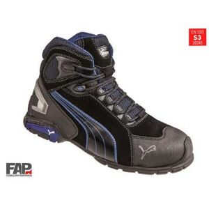 Chaussures De Sécurité Rio Black S3 Src Pointure 43 Puma 632250-43 - Publicité