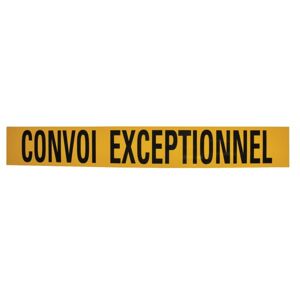 Panneau "Convoi exceptionnel" Mazon unisexe - Publicité