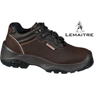 Lemaitre Chaussure sécurité basse santo S3 taille 41 Marron 41 - Publicité