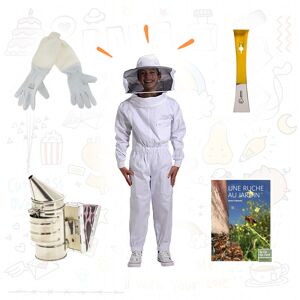 Apiculture.net - Matériel apicole français Kit apiculteur Junior - 13 ans - 164 cm.10/12 ans