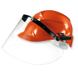 Uvex casque de chantier a visiere en acetate   reglage glissiere