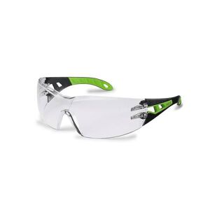lunettes de protection pheos uvex   coloris vert et noir
