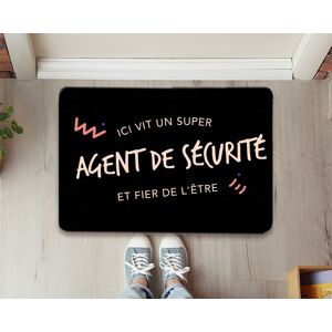 Cadeaux.com Paillasson personnalise - Agent de securite