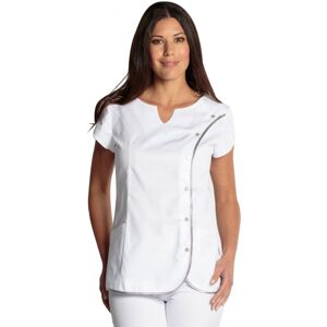 DYNEKE Blouse blanche d'esthetique Zen look