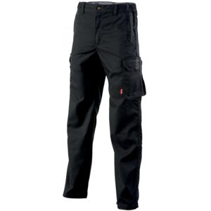 Adolphe Lafont Pantalon de travail sans poches genoux noir