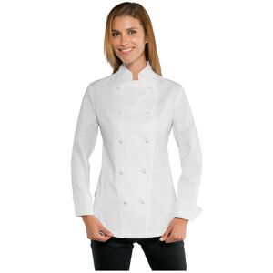 ISACCO Veste blanche de cuisine Lady Chef Stretch