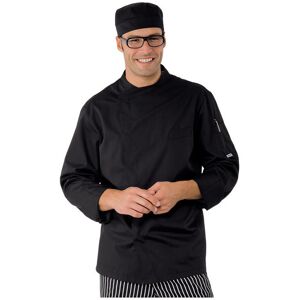 ISACCO Veste de boucher Pretoria Noir Special ete