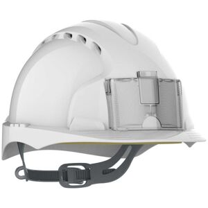 Casque de securite ventile avec porte badge EVO 2 JSP