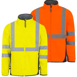 T2S Softshell haute visibilité doublé polaire FALCON T2S