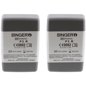 Singer Safety Paire de cartouches P3 Singer Safety