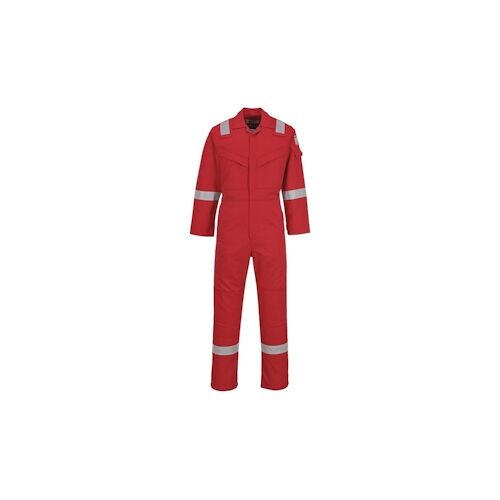 Portwest - Combinaison de travail multirisques anti feu ABERDEEN Rouge Taille 50