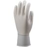 Coverguard - Gants de précision blanc ESD en polyamide enduit PU EUROLITE 6190 (Pack de 10) Blanc Taille 8