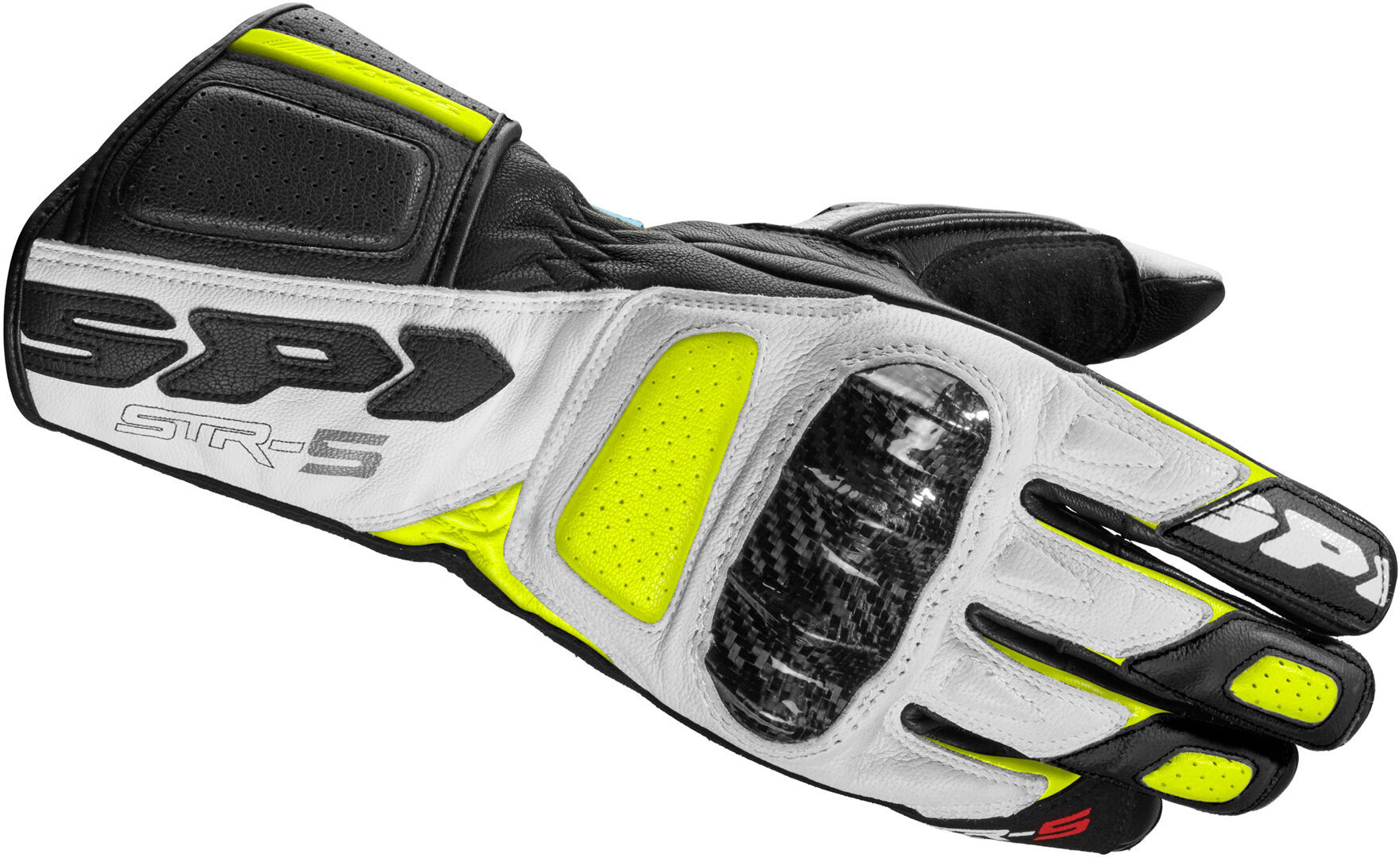 Spidi STR-5 Gants Noir Jaune taille : L